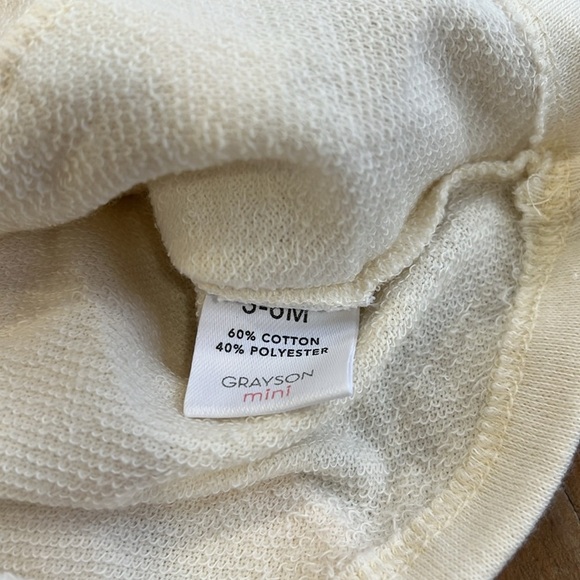 Grayson mini butterfly sweatshirt and bloomer set NWT - Picture 5 of 6